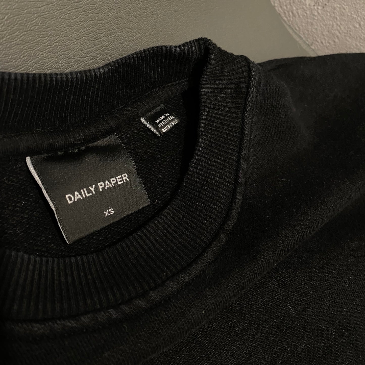 Daily Paper signs black sweatshirt - M