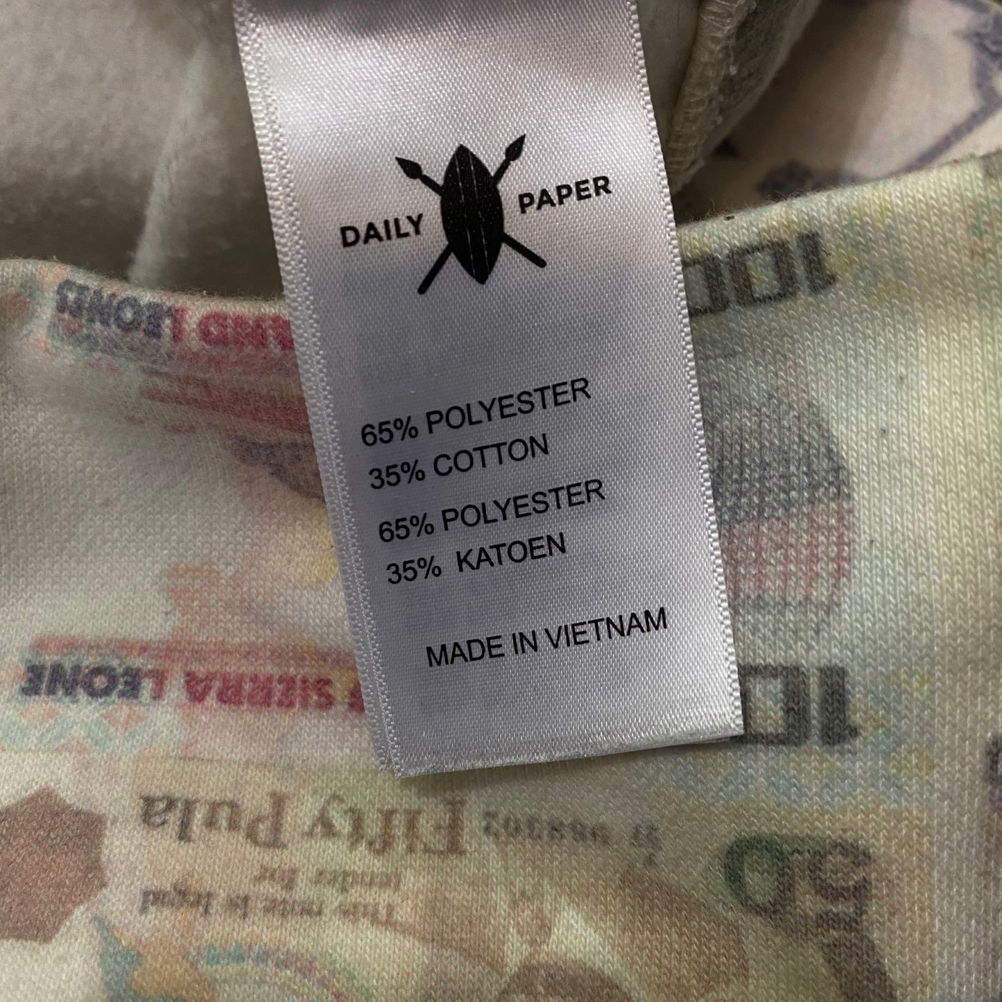 Daily Paper money hoodie - S