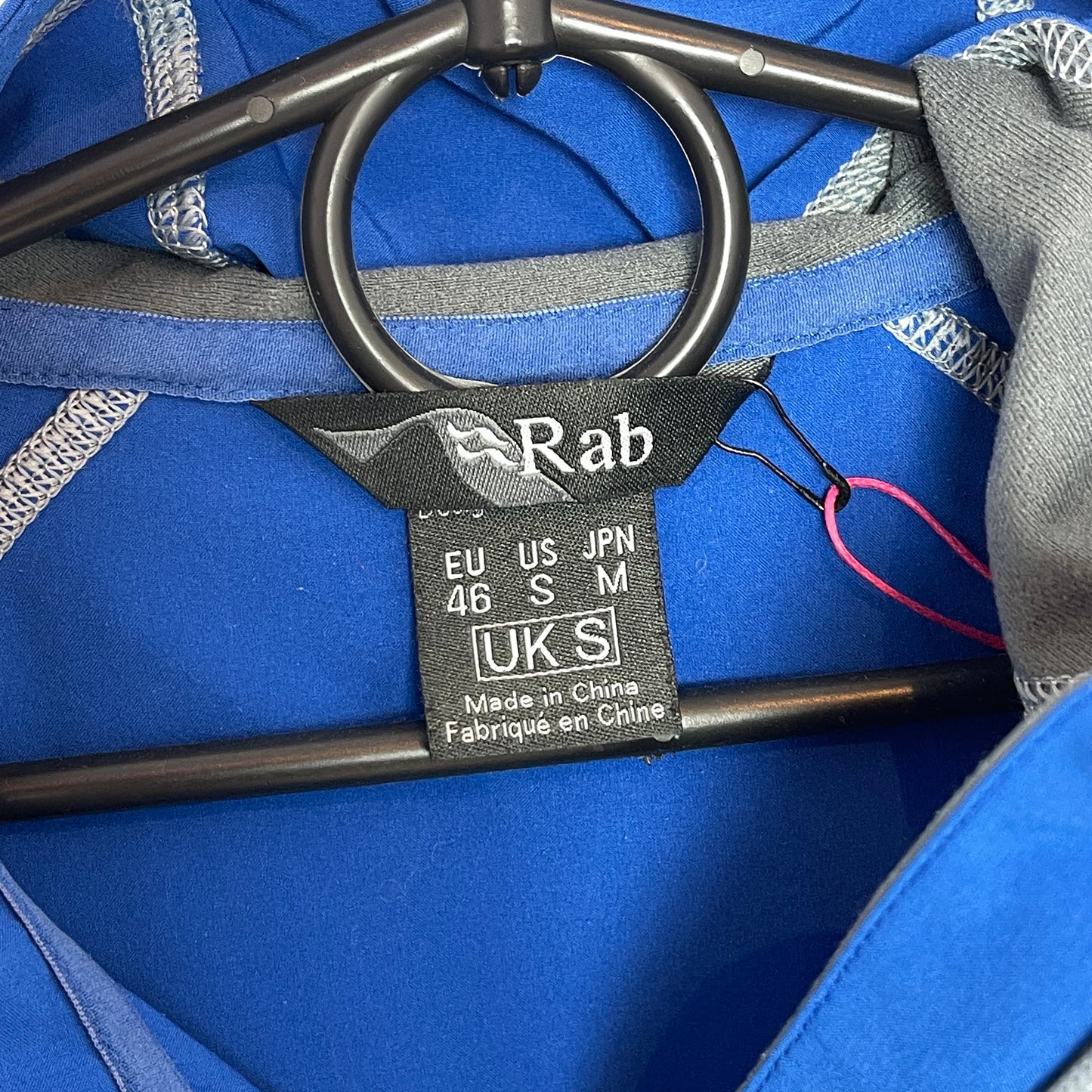 RAB Boreas Half Zip Stretch Blue Hoodie - S