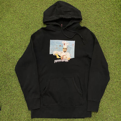 Fucking Awesome cook black hoodie - L