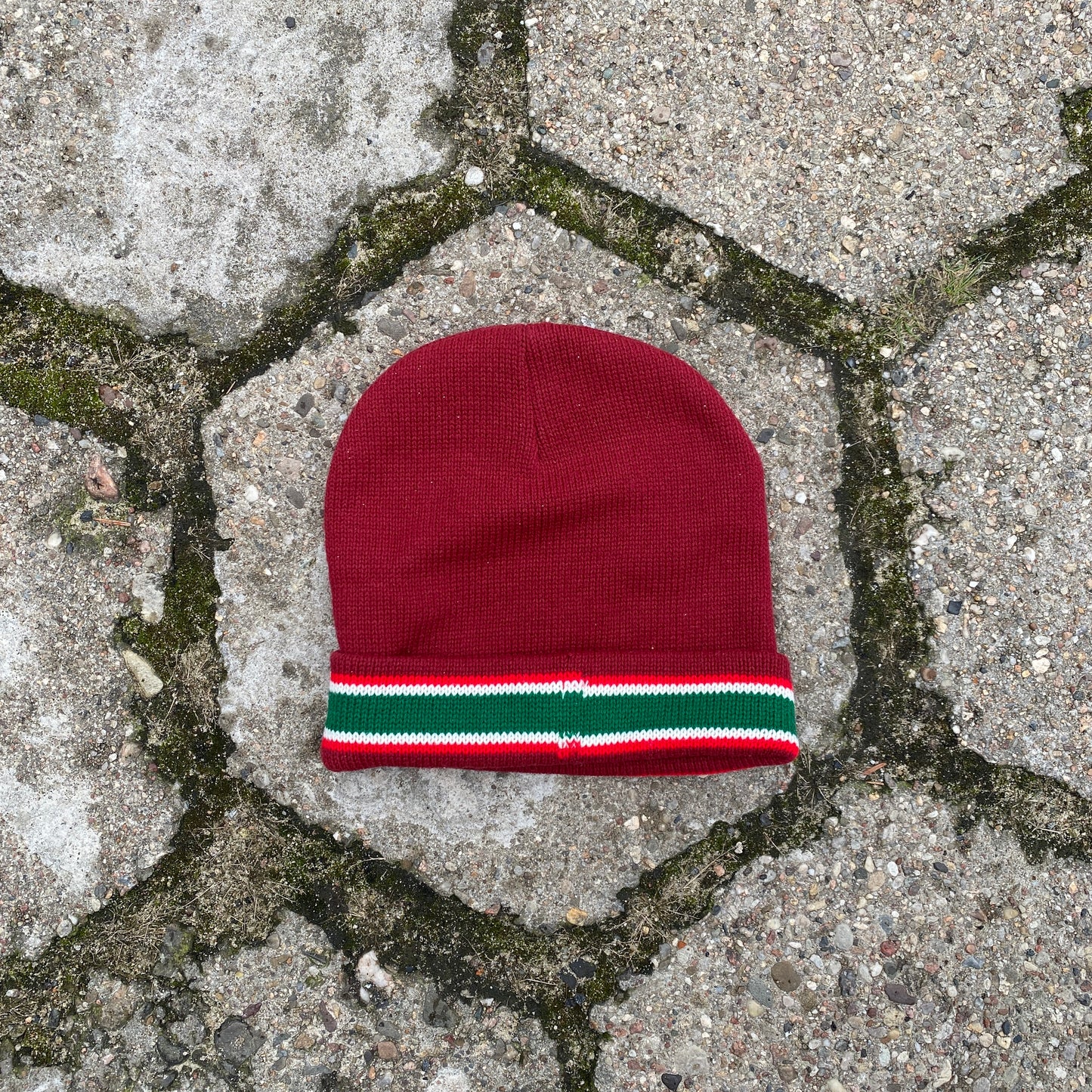 Supreme Heather Loose Gauge Beanie Heather Burgundy O/S