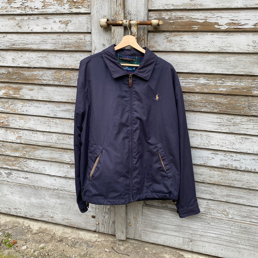 Polo Ralph Lauren navy vtg light jacket - XL