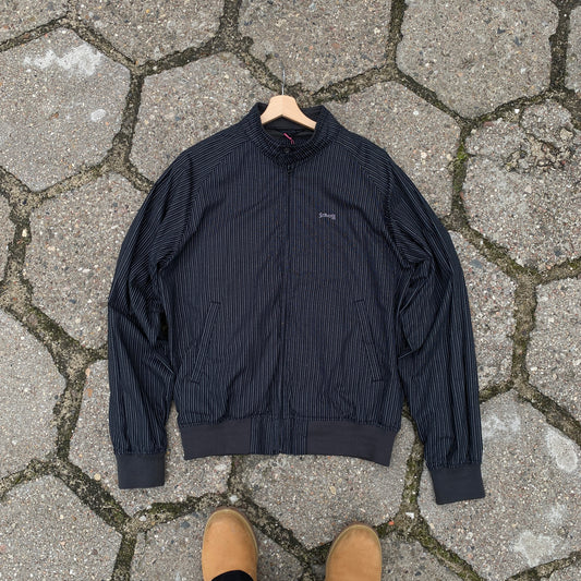 Schott nyc black stripped jacket - XL