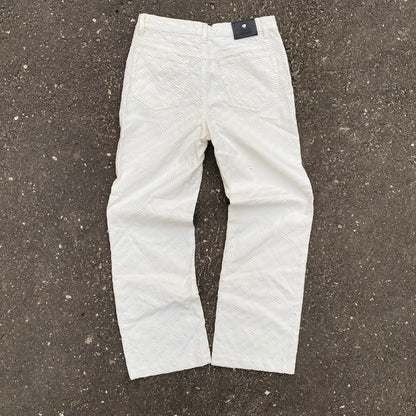 Versace jeans couture white stretch jeans - 32/46