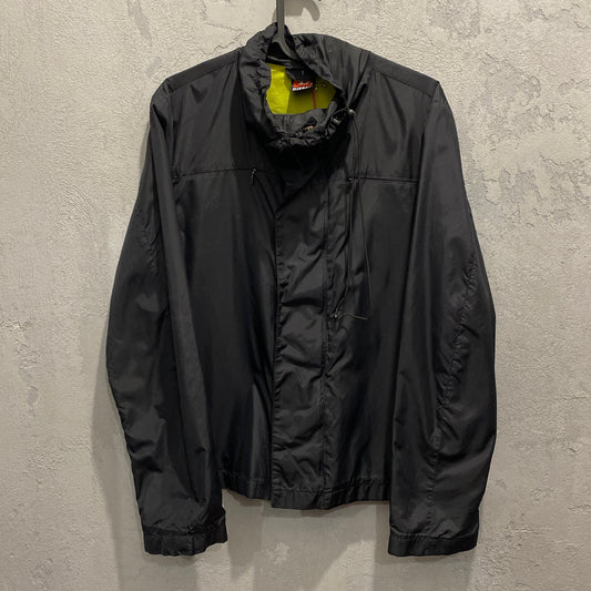 Diesel black windbreaker - S