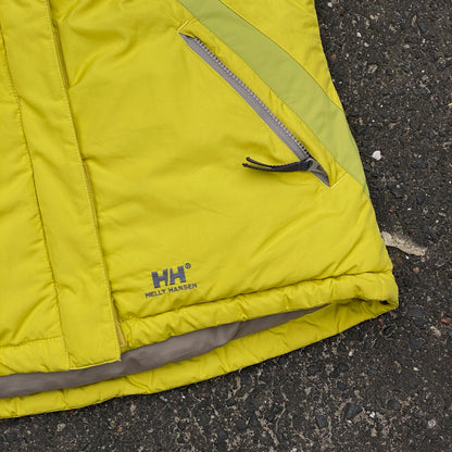 Helly hansen lime yellow outdoor vest - S