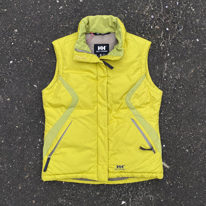 Helly hansen lime yellow outdoor vest - S