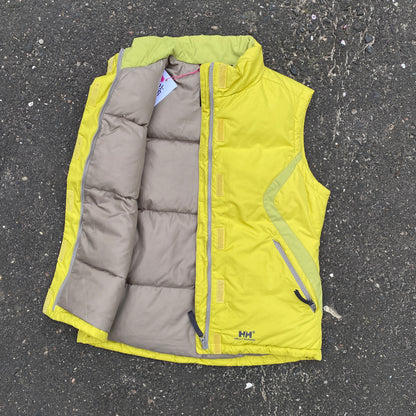 Helly hansen lime yellow outdoor vest - S