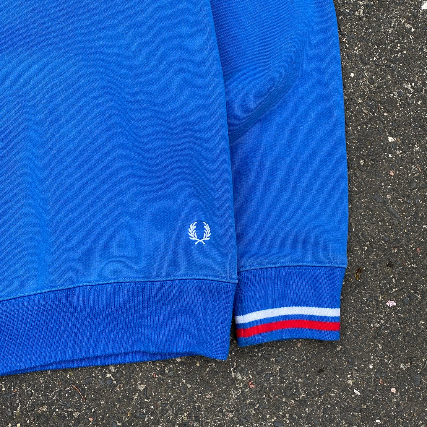 Fred perry heavy  blue sweatshirt - S