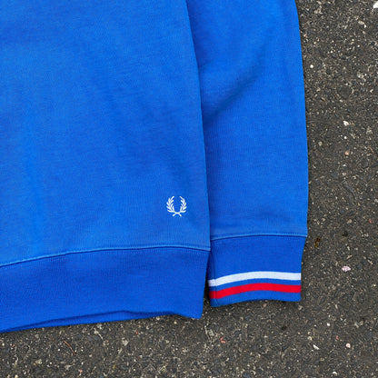 Fred perry heavy  blue sweatshirt - S