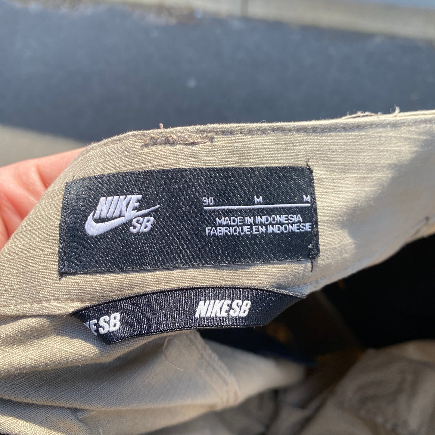 Nike SB Beige Cargo Pants - M