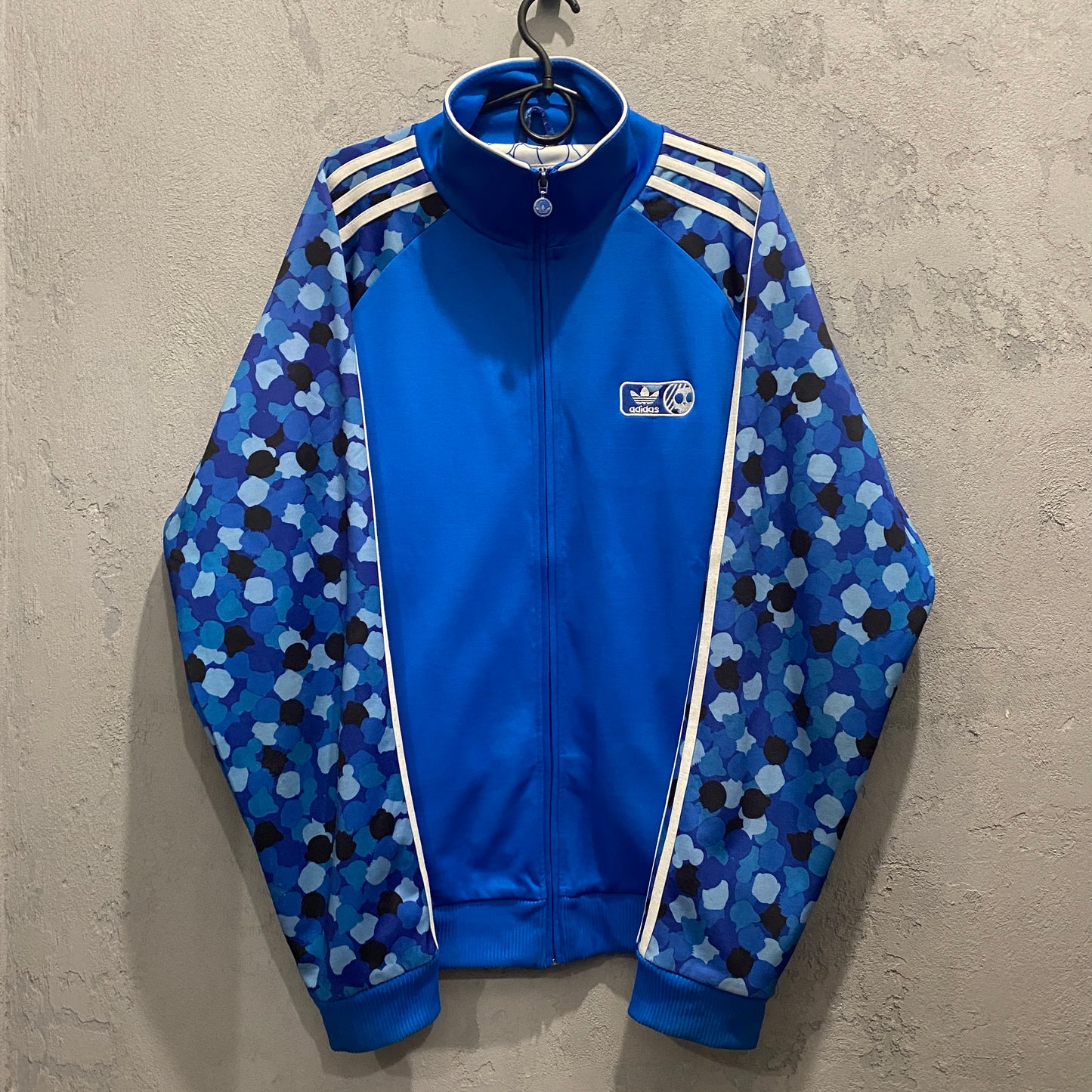 Rare Adidas bl3 blue zip-up track jacket - XL