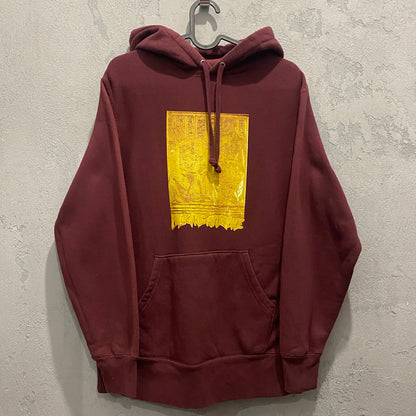 Fucking Awesome burgundy hoodie - S