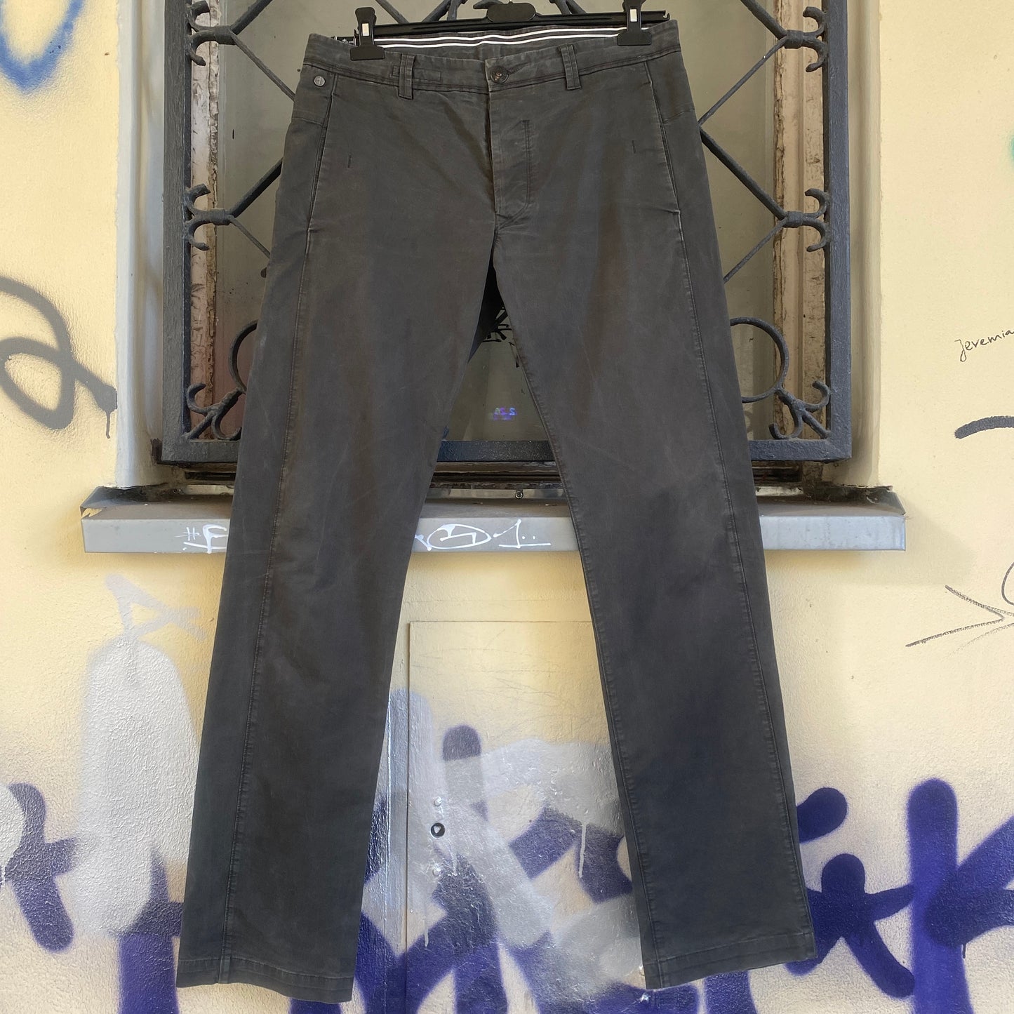 Stone island gray washed pants - 50/M