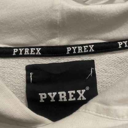 Pyrex white spell hoodie - S