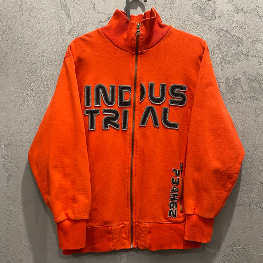 Industrial orange swag zip-up - XL