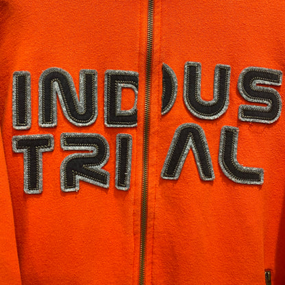 Industrial orange swag zip-up - XL