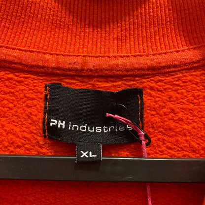 Industrial orange swag zip-up - XL