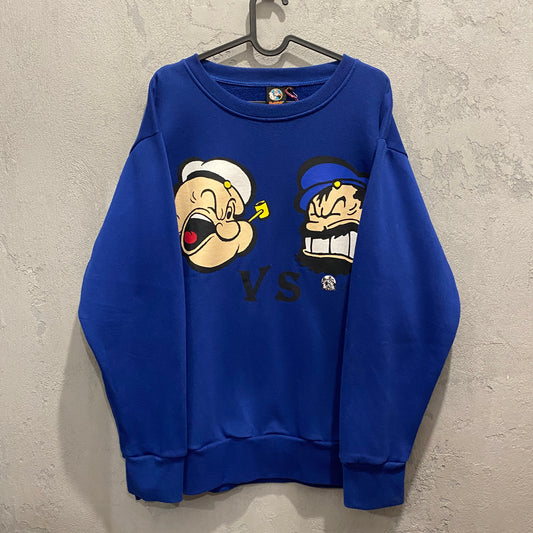 Popeye blue sweatshirt - XL