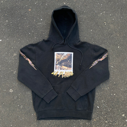 Travis Scott La Flame black merch hoodie - M