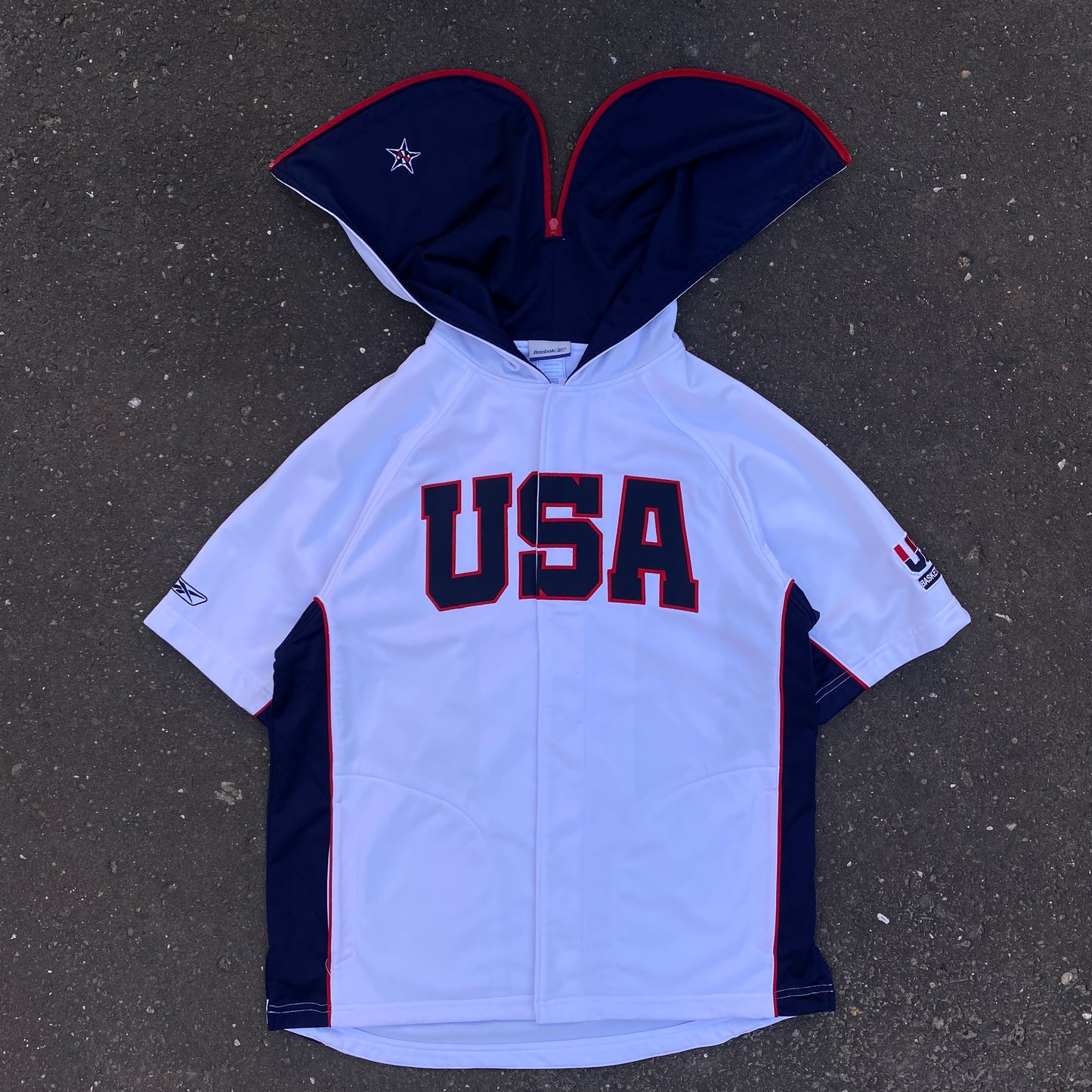 Vintage track jacket USA Basketball Reebok - M