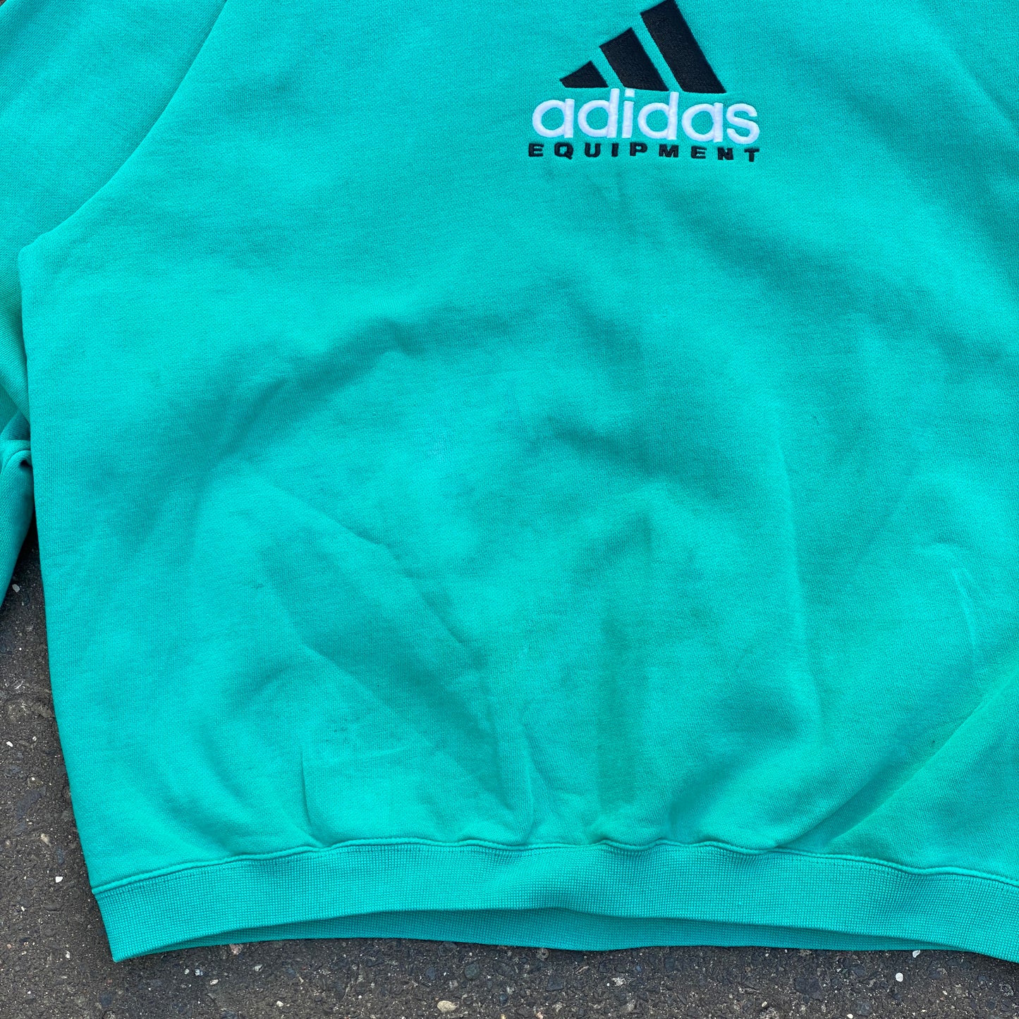 Adidas Equipment green vintage crewneck sweatshirt - L