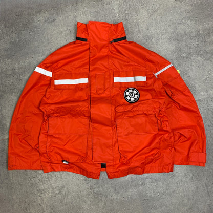 ZNY Lifeguard Waterproof Red Jacket - L