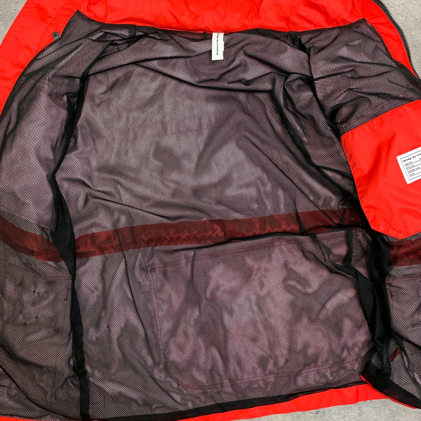 ZNY Lifeguard Waterproof Red Jacket - L