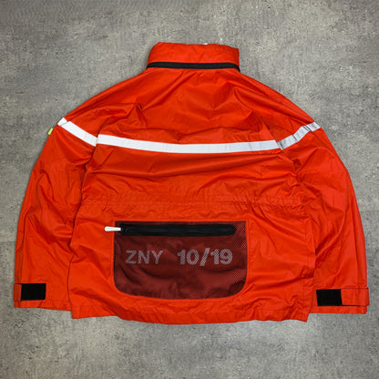 ZNY Lifeguard Waterproof Red Jacket - L